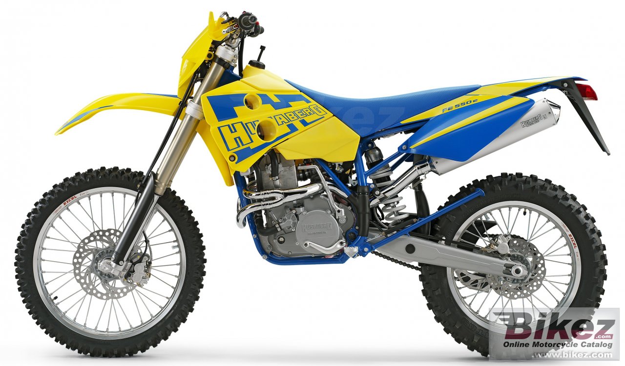 Big Husaberg fe 550 e picture and wallpaper from Bikez.com